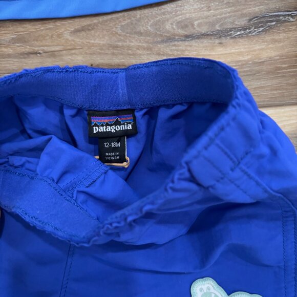 Patagonia Infants' Capilene Silkweight Hoodie & Baggie Shorts Size 12-18 months - Picture 4 of 8